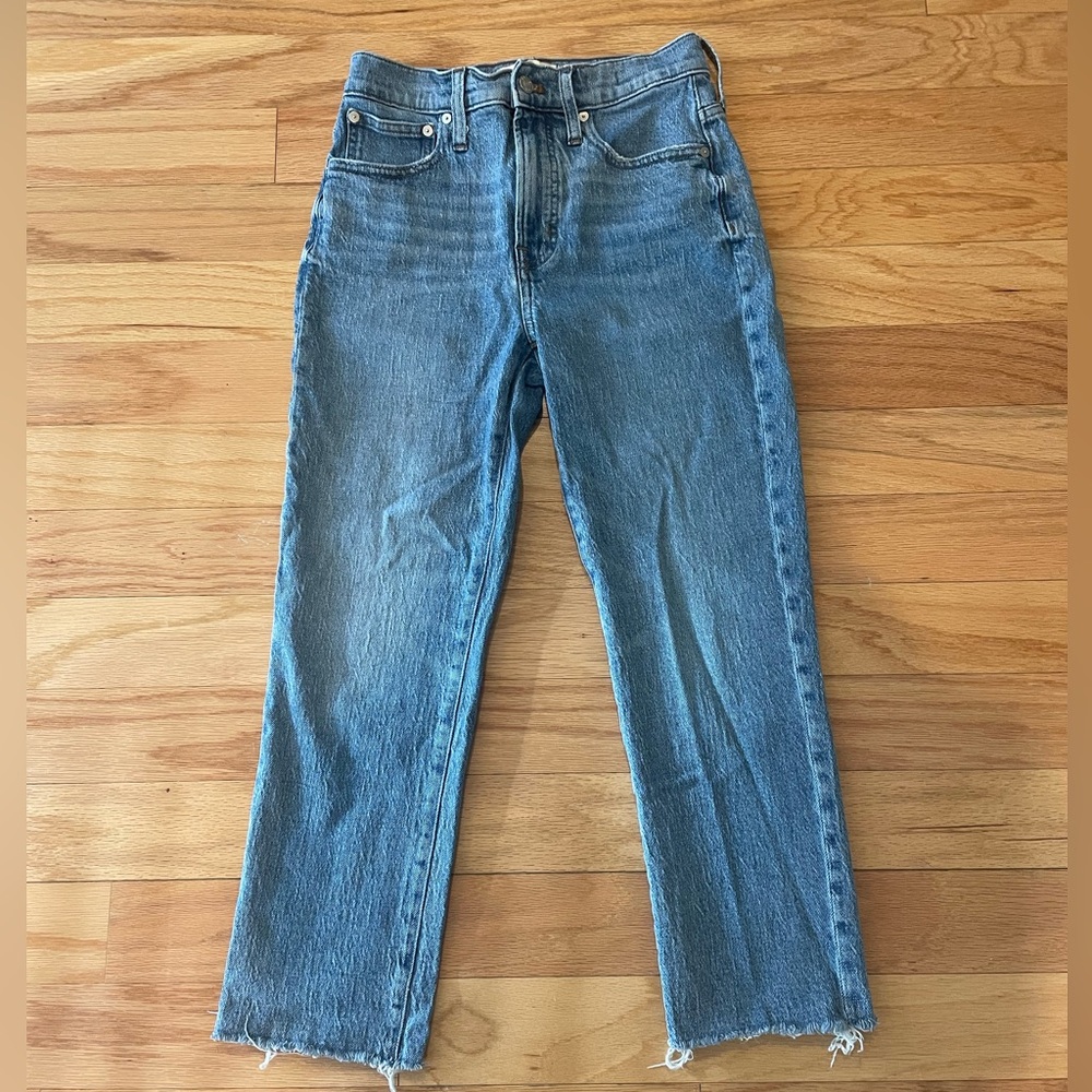 Madewell Perfect Vintage Raw Hem Petite Jean